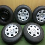 トヨタ ハイエース 純正タイヤホイール買取 スチール★新車外し！