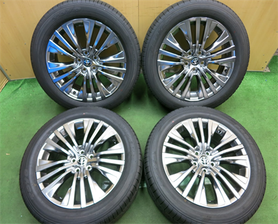 BRIDGESTONE 4本セット ハリアー純正 19インチ アルミホイール